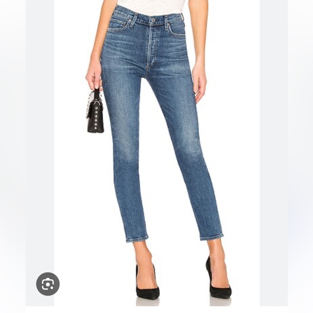 Citizens Of Humanity Olivia High Rise Jeans Ankle size 26 with 28” inseam